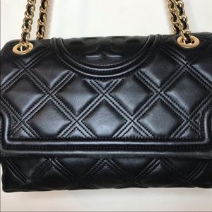 Tory Burch large soft Fleming convertible bag